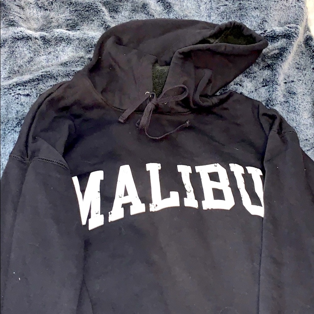 Grey Malibu hoodie